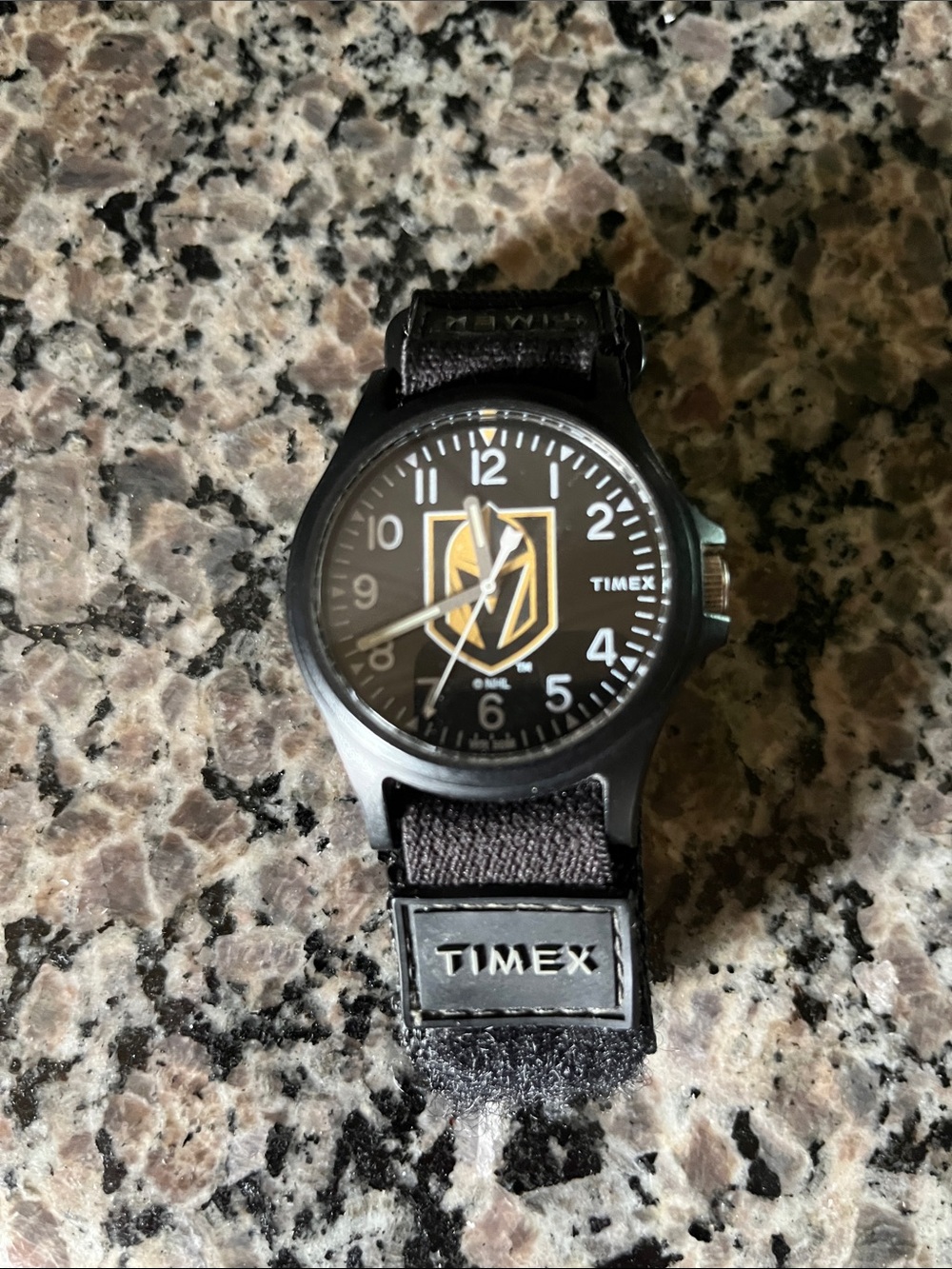 Timex Vegas Golden Knights Watch with adjustable strap